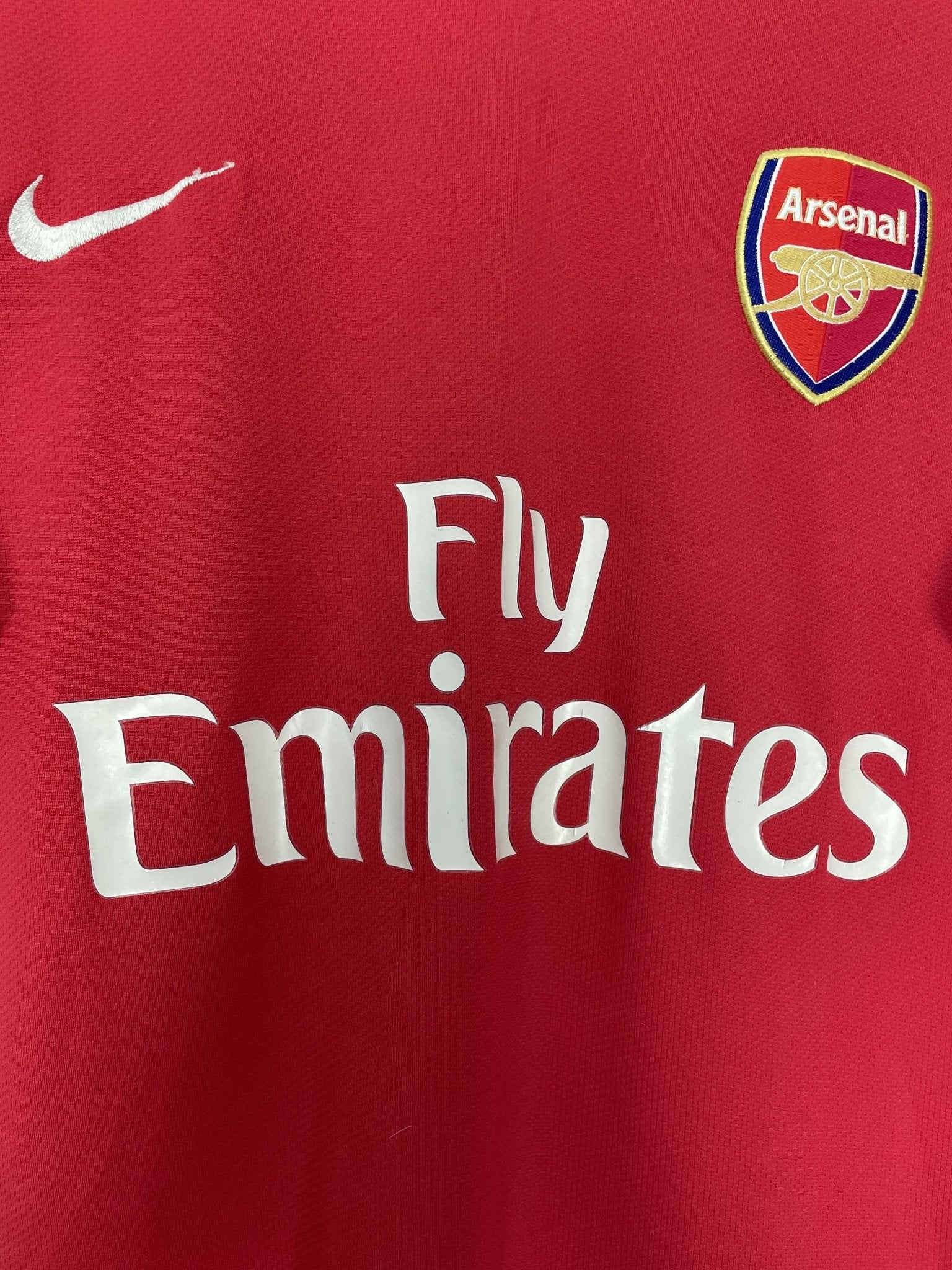 Shop 2008/10 ARSENAL FABREGAS #4 HOME SHIRT (XL) NIKE, classic football shirts, vintage football shirts & retro soccer jerseys at Cult Kits