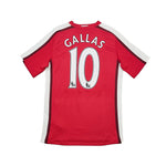 Buy 2008/10 Arsenal Gallas 10 Home Shirt (S) Nike ~ Free worldwide shipping ~ Authentic Vintage Football Shirts from Cult Kits