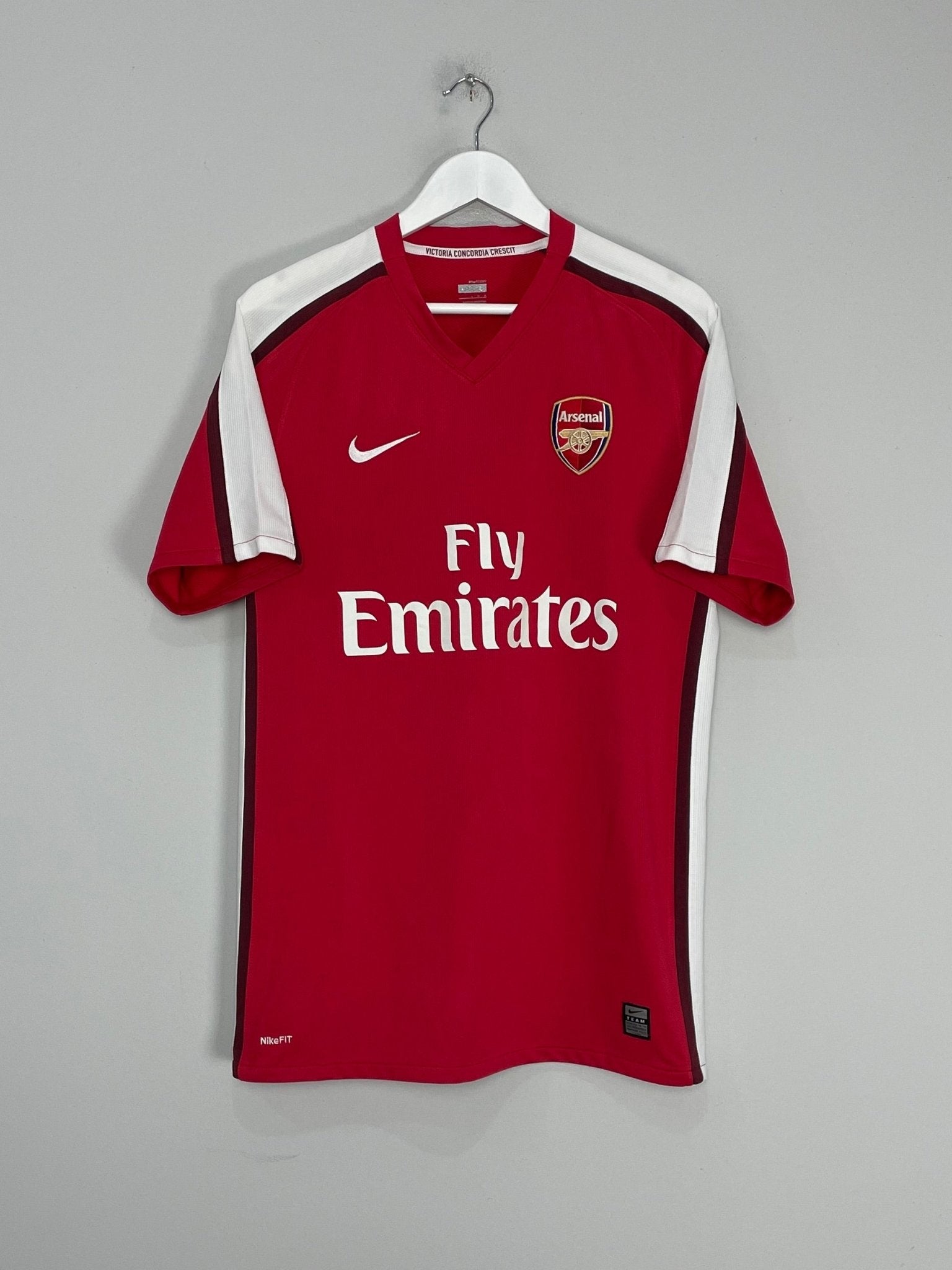 Shop 2008/10 ARSENAL HOME SHIRT (L) NIKE, classic football shirts, vintage football shirts & retro soccer jerseys at Cult Kits