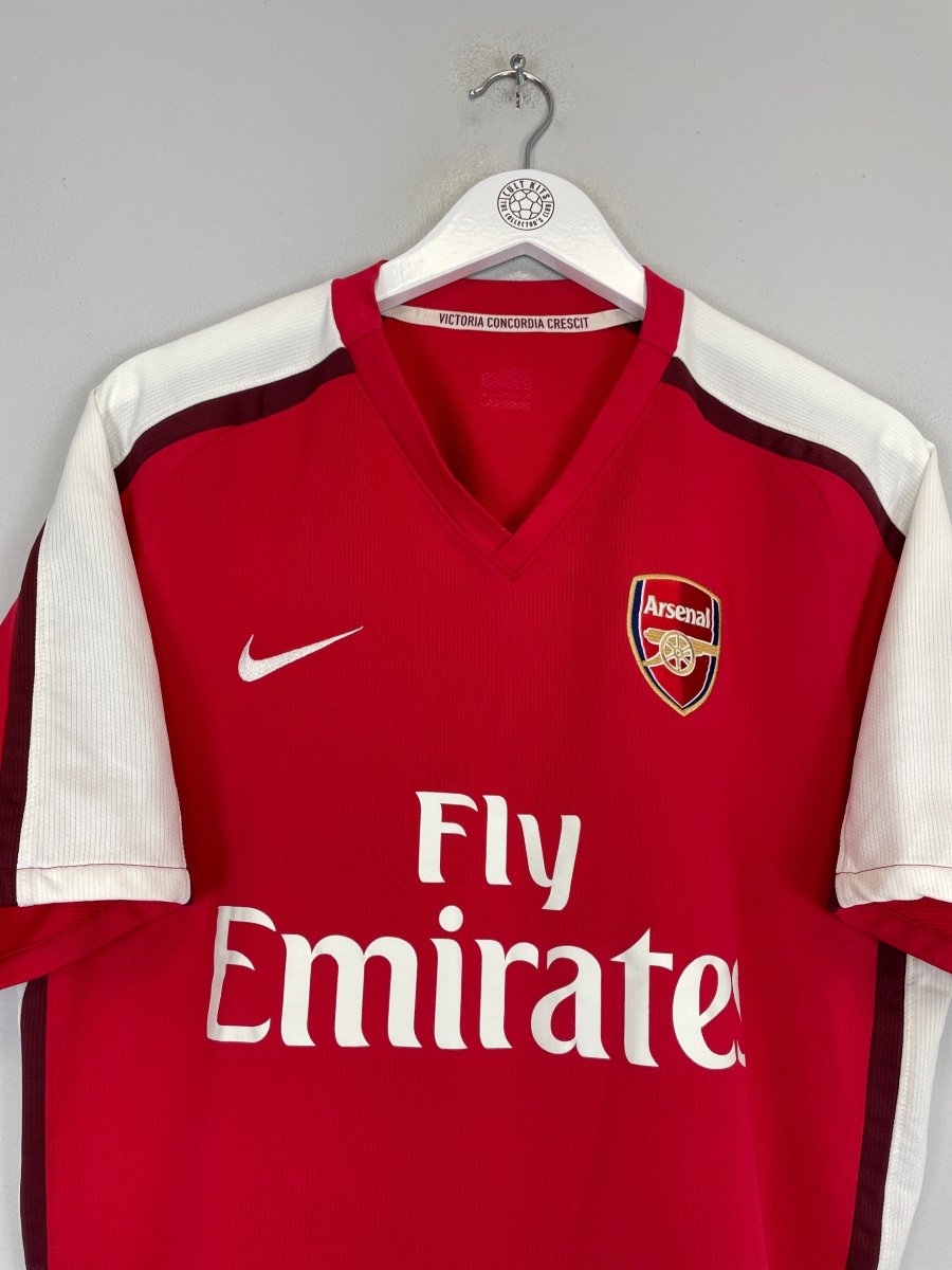 2008/10 ARSENAL HOME SHIRT (L) NIKE - Cult Kits - Large - Buy Vintage Football Shirts, Authentic Retro Football Shirts For Sale, Classic Football Shirts & Soccer Jersey