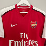 Shop 2008/10 ARSENAL HOME SHIRT (L) NIKE, classic football shirts, vintage football shirts & retro soccer jerseys at Cult Kits