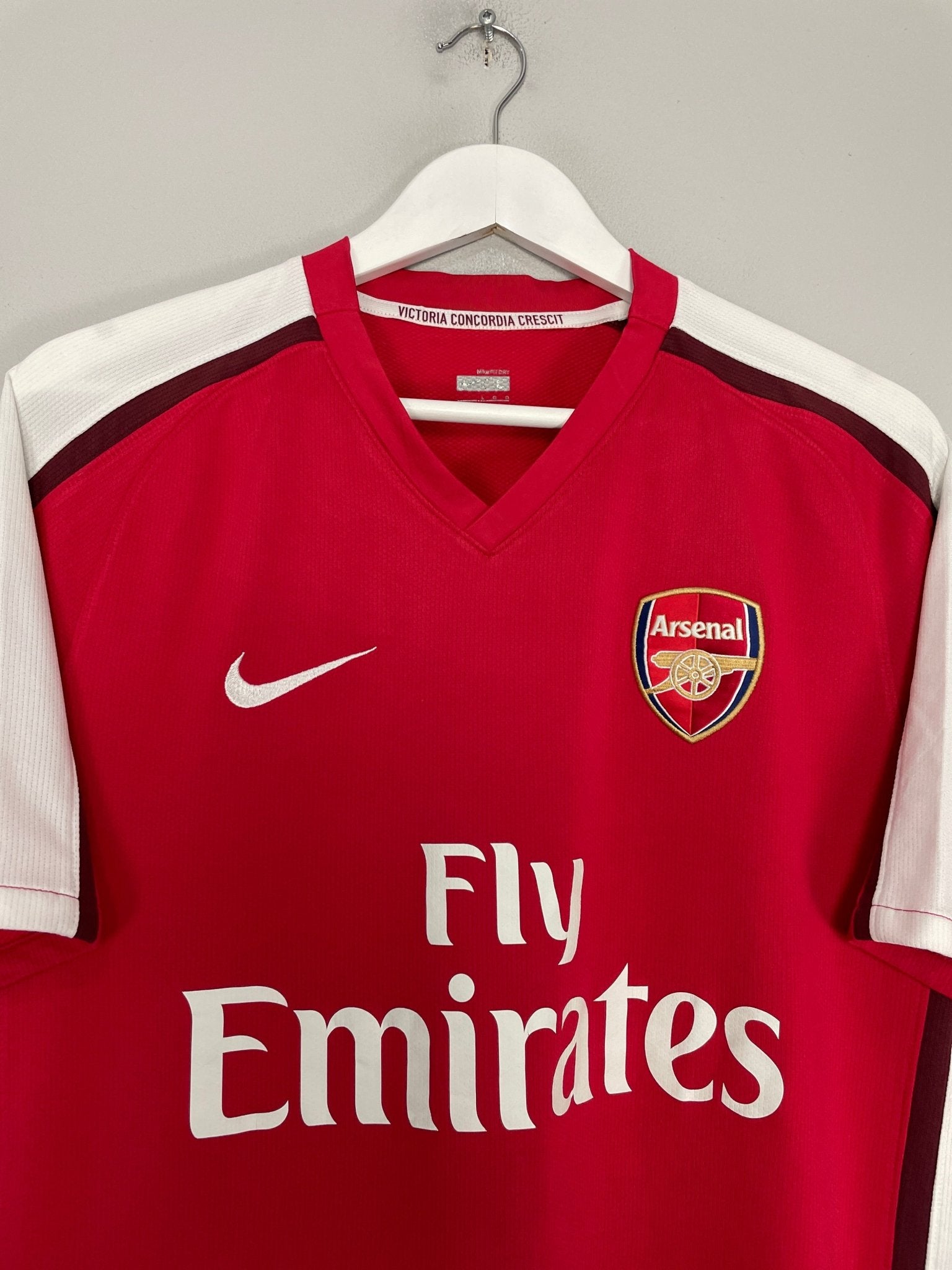 Shop 2008/10 ARSENAL HOME SHIRT (L) NIKE, classic football shirts, vintage football shirts & retro soccer jerseys at Cult Kits