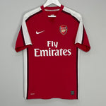 Shop 2008/10 ARSENAL HOME SHIRT (S) NIKE, classic football shirts, vintage football shirts & retro soccer jerseys at Cult Kits