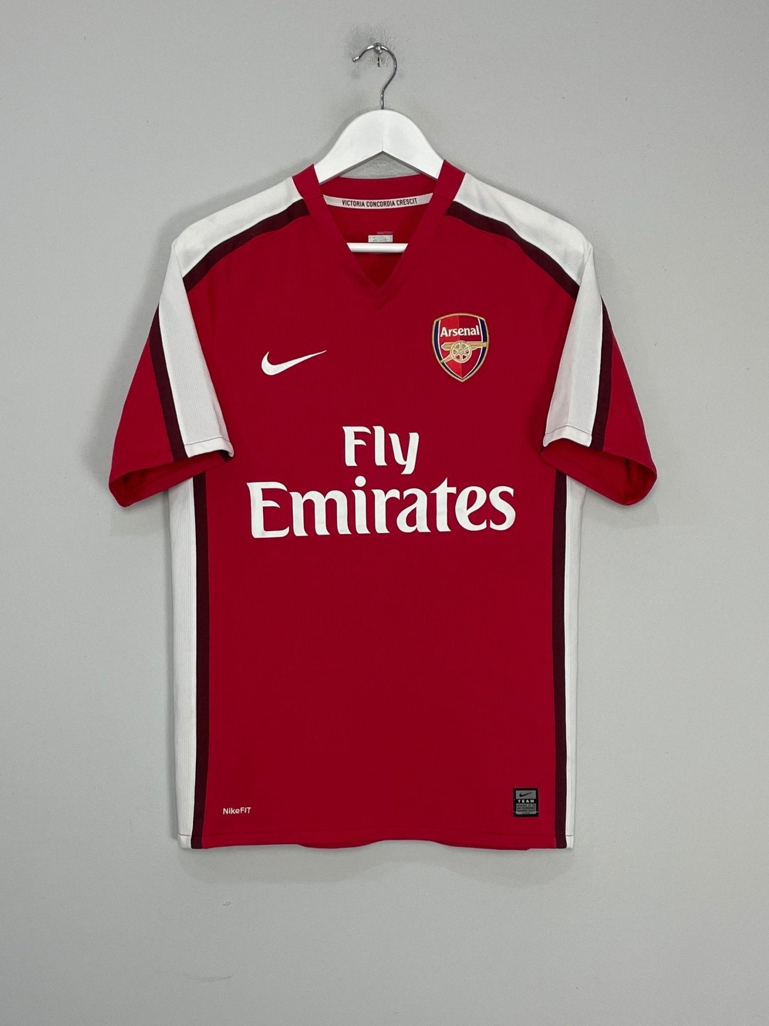 Shop 2008/10 ARSENAL HOME SHIRT (S) NIKE, classic football shirts, vintage football shirts & retro soccer jerseys at Cult Kits