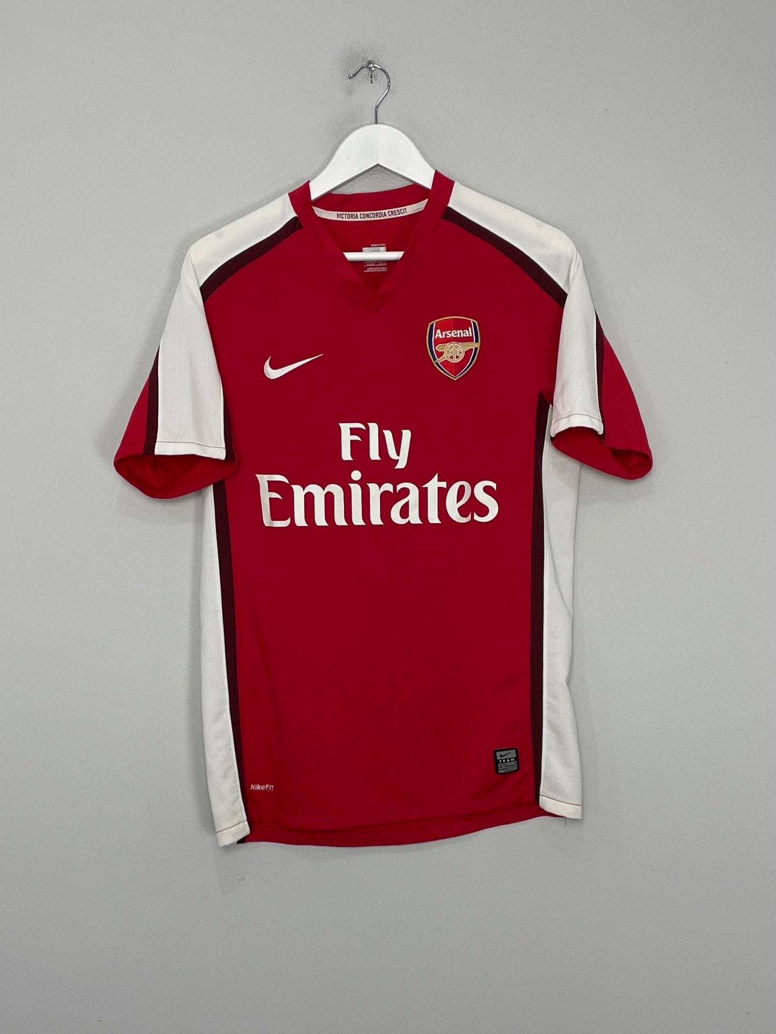 Shop 2008/10 ARSENAL HOME SHIRT (S) NIKE, classic football shirts, vintage football shirts & retro soccer jerseys at Cult Kits