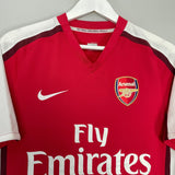 Shop 2008/10 ARSENAL HOME SHIRT (S) NIKE, classic football shirts, vintage football shirts & retro soccer jerseys at Cult Kits