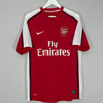 Shop 2008/10 ARSENAL NASRI #8 HOME SHIRT (M) NIKE, classic football shirts, vintage football shirts & retro soccer jerseys at Cult Kits