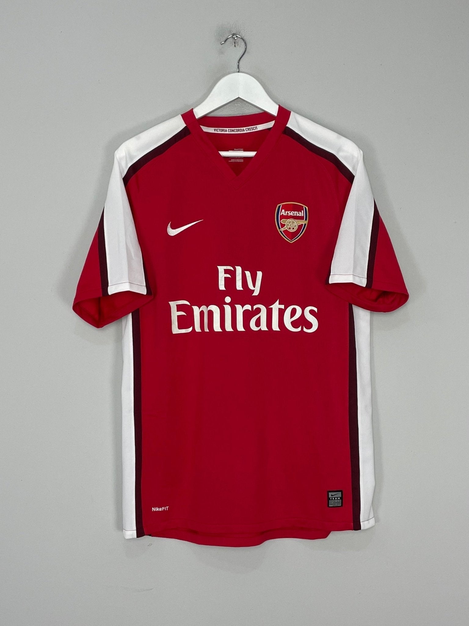 Shop 2008/10 ARSENAL NASRI #8 HOME SHIRT (M) NIKE, classic football shirts, vintage football shirts & retro soccer jerseys at Cult Kits