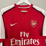 Shop 2008/10 ARSENAL NASRI #8 HOME SHIRT (M) NIKE, classic football shirts, vintage football shirts & retro soccer jerseys at Cult Kits