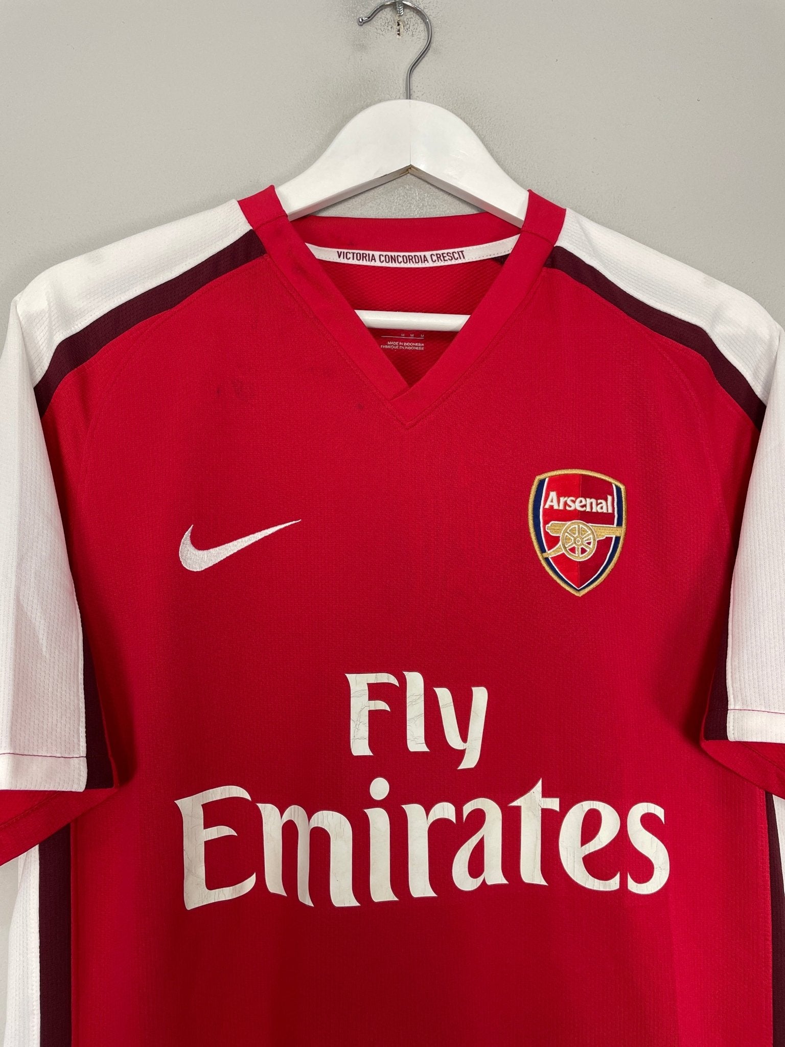 Shop 2008/10 ARSENAL NASRI #8 HOME SHIRT (M) NIKE, classic football shirts, vintage football shirts & retro soccer jerseys at Cult Kits