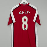 Shop 2008/10 ARSENAL NASRI #8 HOME SHIRT (M) NIKE, classic football shirts, vintage football shirts & retro soccer jerseys at Cult Kits