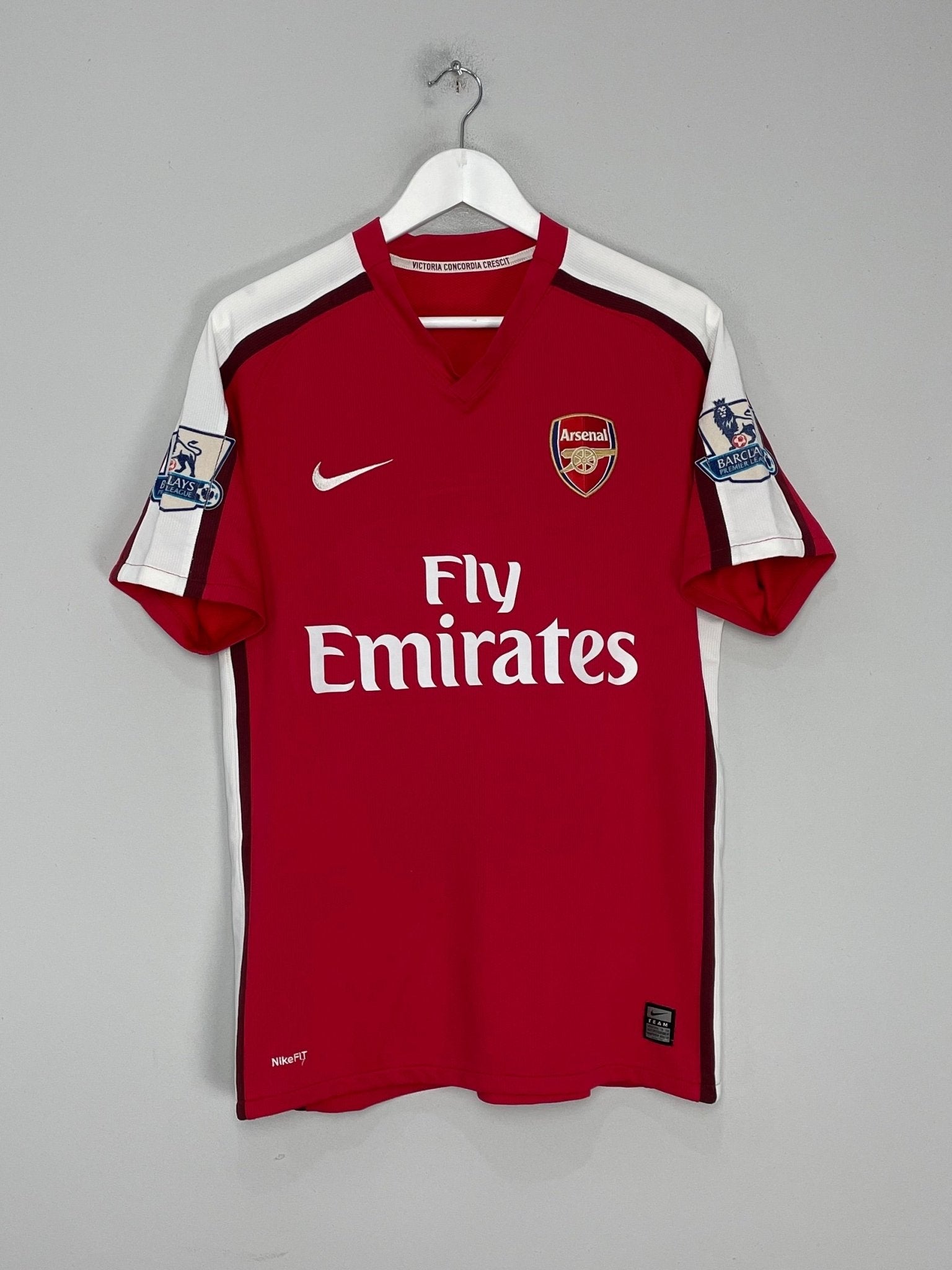 Shop 2008/10 ARSENAL NASRI #8 HOME SHIRT (M) NIKE, classic football shirts, vintage football shirts & retro soccer jerseys at Cult Kits