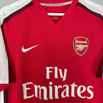 Shop 2008/10 ARSENAL NASRI #8 HOME SHIRT (M) NIKE, classic football shirts, vintage football shirts & retro soccer jerseys at Cult Kits