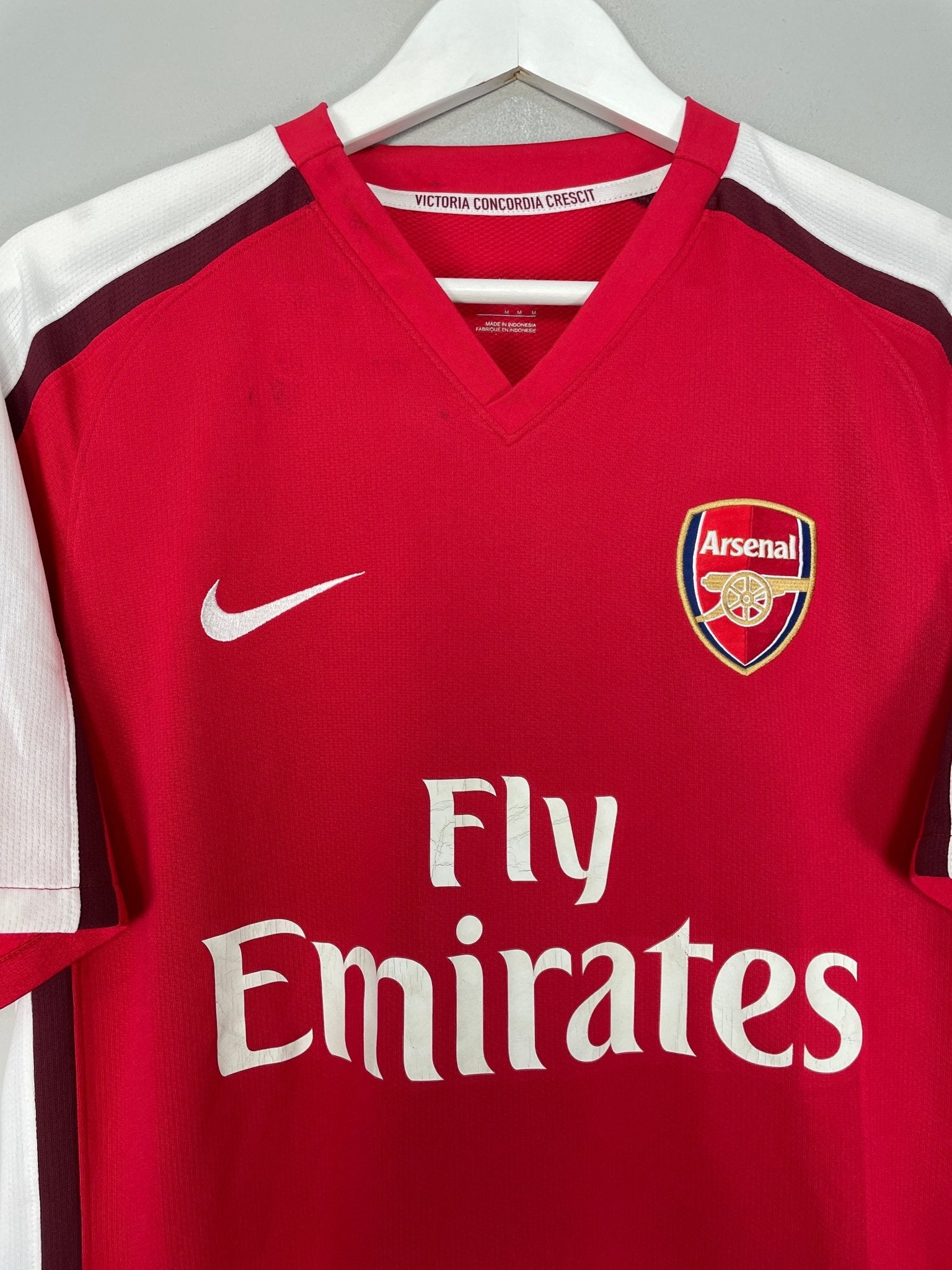 Shop 2008/10 ARSENAL NASRI #8 HOME SHIRT (M) NIKE, classic football shirts, vintage football shirts & retro soccer jerseys at Cult Kits