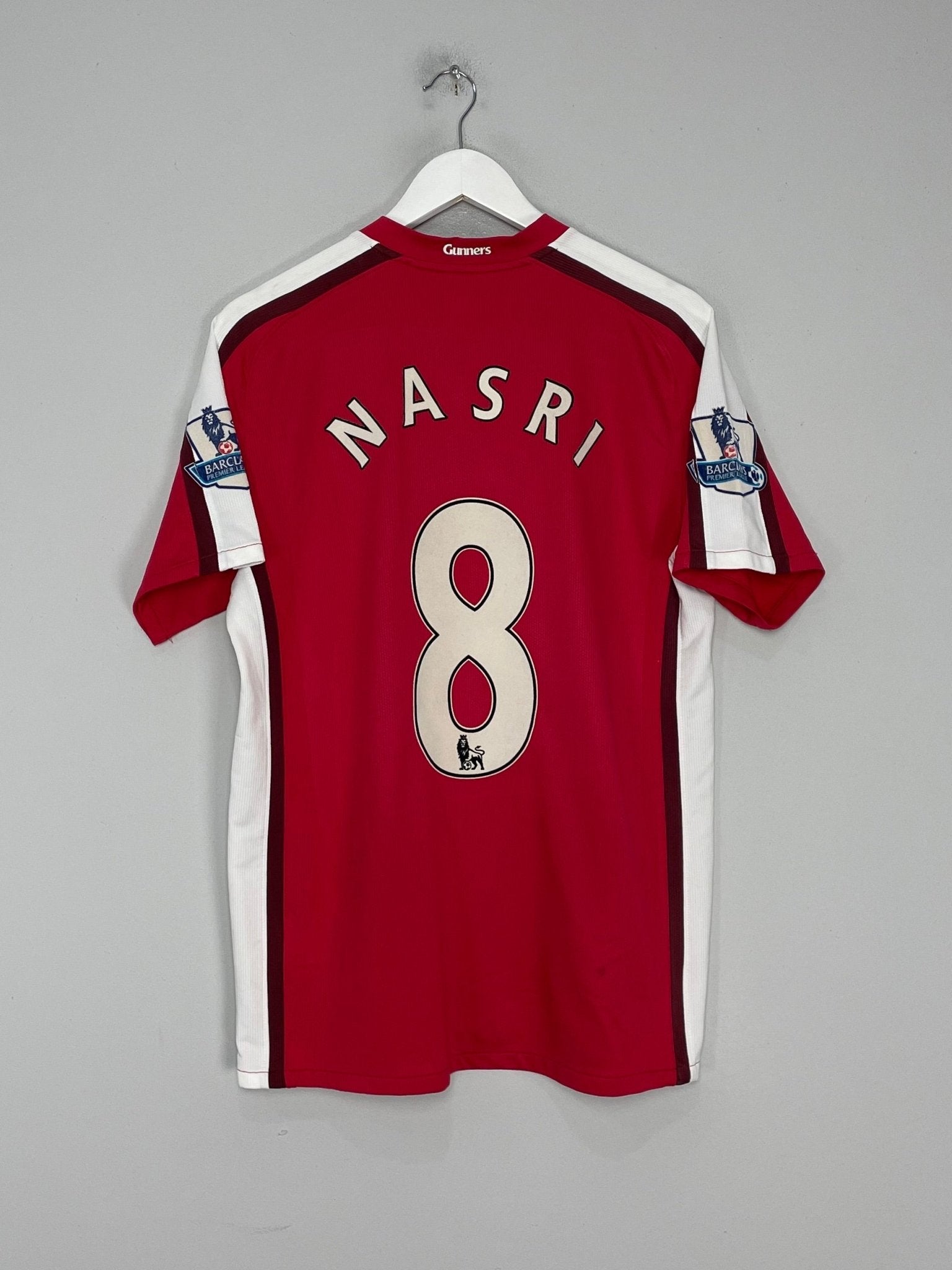 Shop 2008/10 ARSENAL NASRI #8 HOME SHIRT (M) NIKE, classic football shirts, vintage football shirts & retro soccer jerseys at Cult Kits