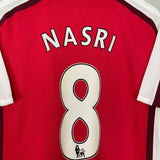 Shop 2008/10 ARSENAL NASRI #8 HOME SHIRT (M) NIKE, classic football shirts, vintage football shirts & retro soccer jerseys at Cult Kits