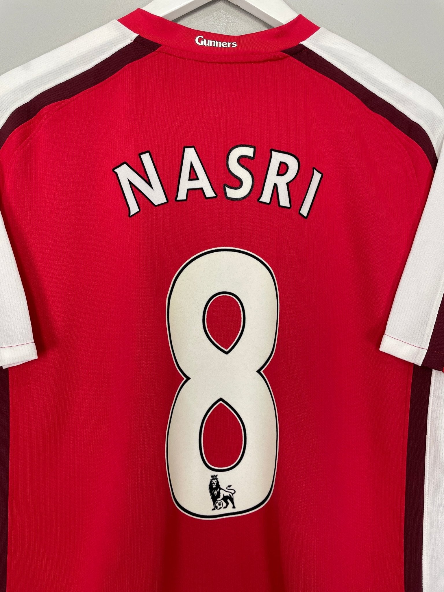 Shop 2008/10 ARSENAL NASRI #8 HOME SHIRT (M) NIKE, classic football shirts, vintage football shirts & retro soccer jerseys at Cult Kits