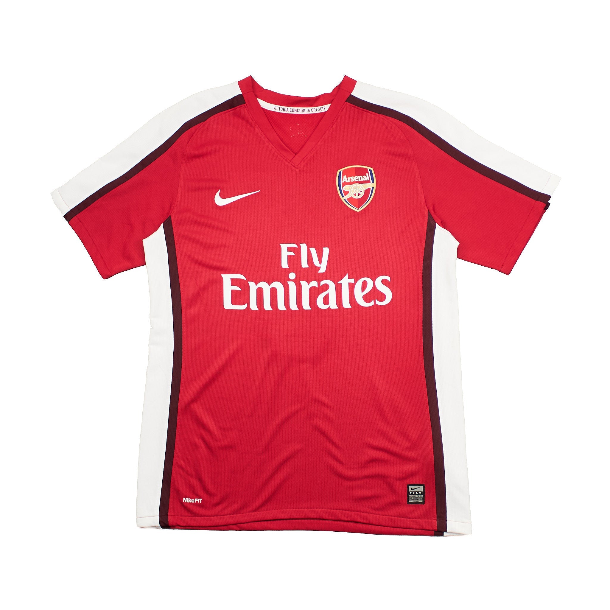 Buy 2008/10 Arsenal Nasri 8 Home Shirt (S) Nike ~ Free worldwide shipping ~ Authentic Vintage Football Shirts from Cult Kits