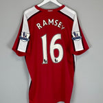 2008/10 ARSENAL RAMSEY 16 HOME SHIRT (XXL) NIKE - Cult Kits - XXL - Buy Vintage Football Shirts, Authentic Retro Football Shirts For Sale, Classic Football Shirts & Soccer Jersey