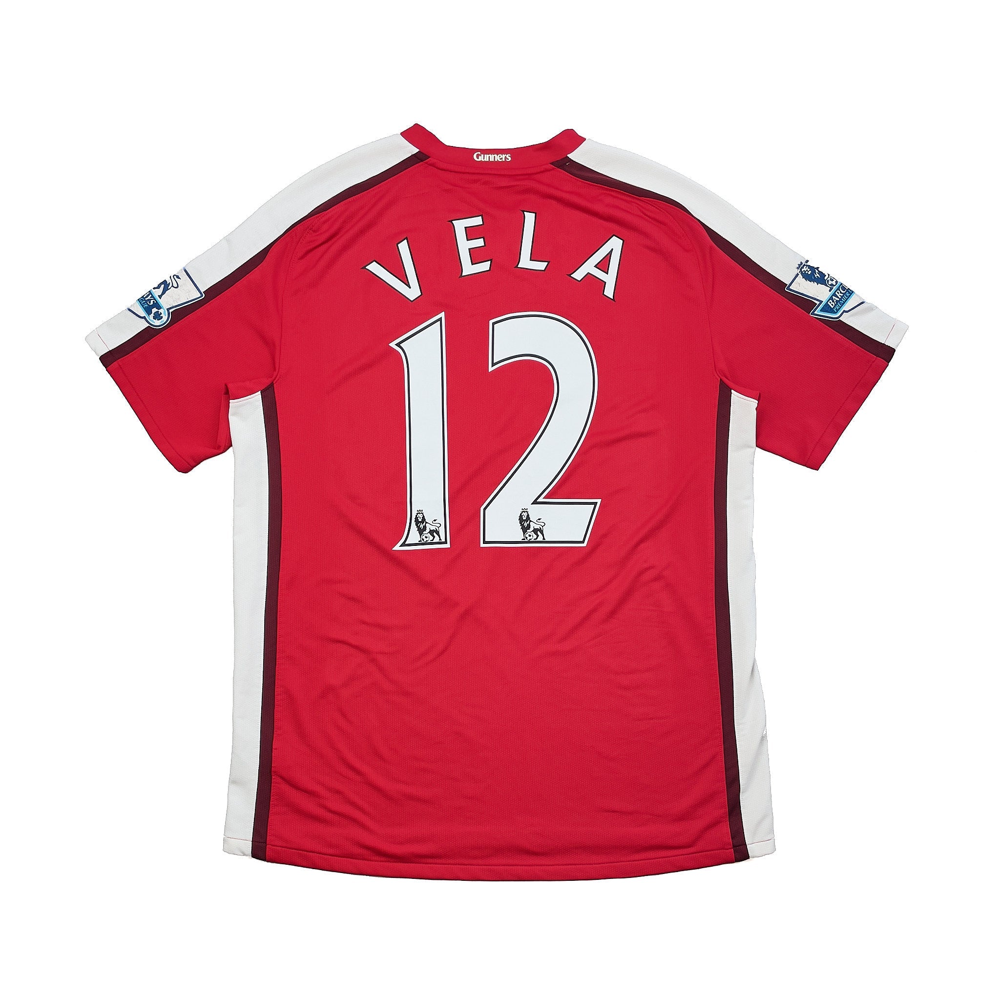 Buy 2008/10 Arsenal Vela 12 Home Shirt (XL) Nike ~ Free worldwide shipping ~ Authentic Vintage Football Shirts from Cult Kits