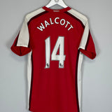 Shop 2008/10 ARSENAL WALCOTT #14 HOME SHIRT (S) NIKE, classic football shirts, vintage football shirts & retro soccer jerseys at Cult Kits