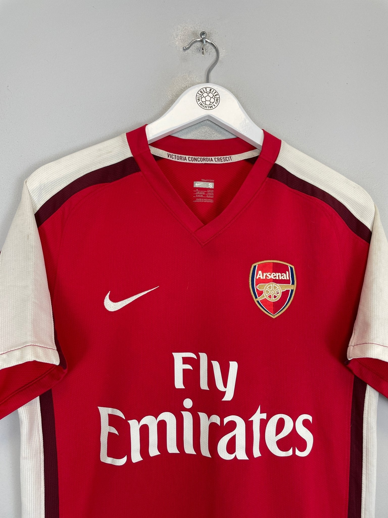 Shop 2008/10 ARSENAL WALCOTT #14 HOME SHIRT (S) NIKE, classic football shirts, vintage football shirts & retro soccer jerseys at Cult Kits