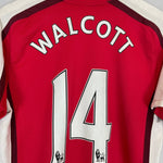 Shop 2008/10 ARSENAL WALCOTT #14 HOME SHIRT (S) NIKE, classic football shirts, vintage football shirts & retro soccer jerseys at Cult Kits