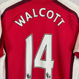 Shop 2008/10 ARSENAL WALCOTT #14 HOME SHIRT (S) NIKE, classic football shirts, vintage football shirts & retro soccer jerseys at Cult Kits