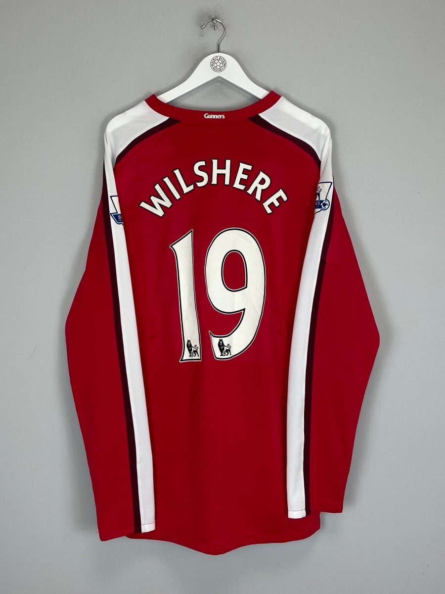 2008/10 ARSENAL WILSHERE 19 L/S HOME SHIRT (XXL) NIKE - Cult Kits - XXL - Buy Vintage Football Shirts, Authentic Retro Football Shirts For Sale, Classic Football Shirts & Soccer Jersey