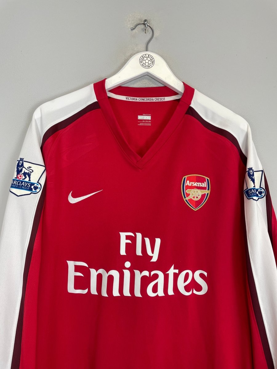 2008/10 ARSENAL WILSHERE 19 L/S HOME SHIRT (XXL) NIKE - Cult Kits - XXL - Buy Vintage Football Shirts, Authentic Retro Football Shirts For Sale, Classic Football Shirts & Soccer Jersey