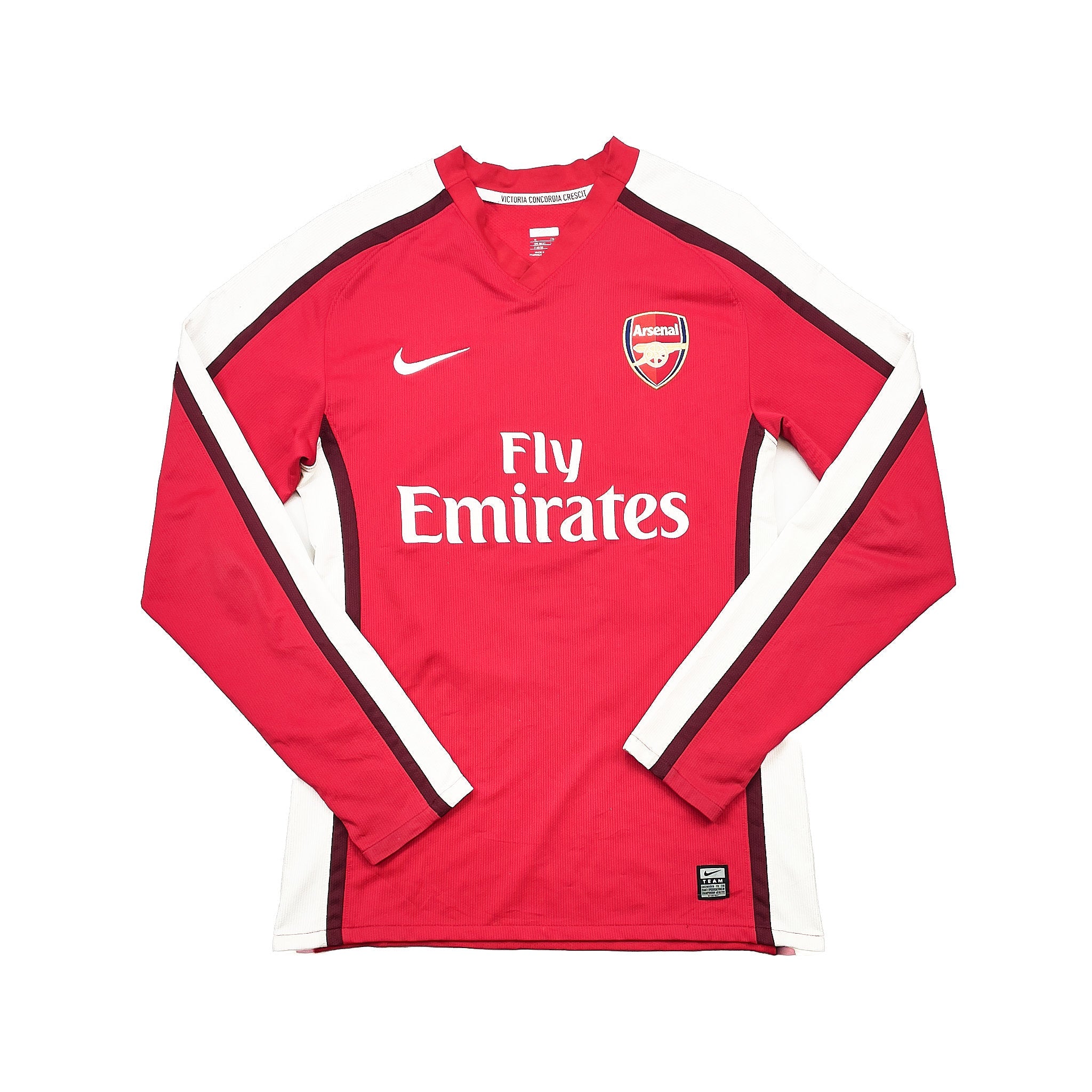 Buy 2008/10 Arsenal Wilshere 19 L/S *Player Issue* Home Shirt (M) Nike ~ Free worldwide shipping available ~ Authentic Vintage Football Shirts from Cult Kits
