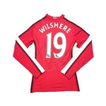Buy 2008/10 Arsenal Wilshere 19 L/S *Player Issue* Home Shirt (M) Nike ~ Free worldwide shipping available ~ Authentic Vintage Football Shirts from Cult Kits