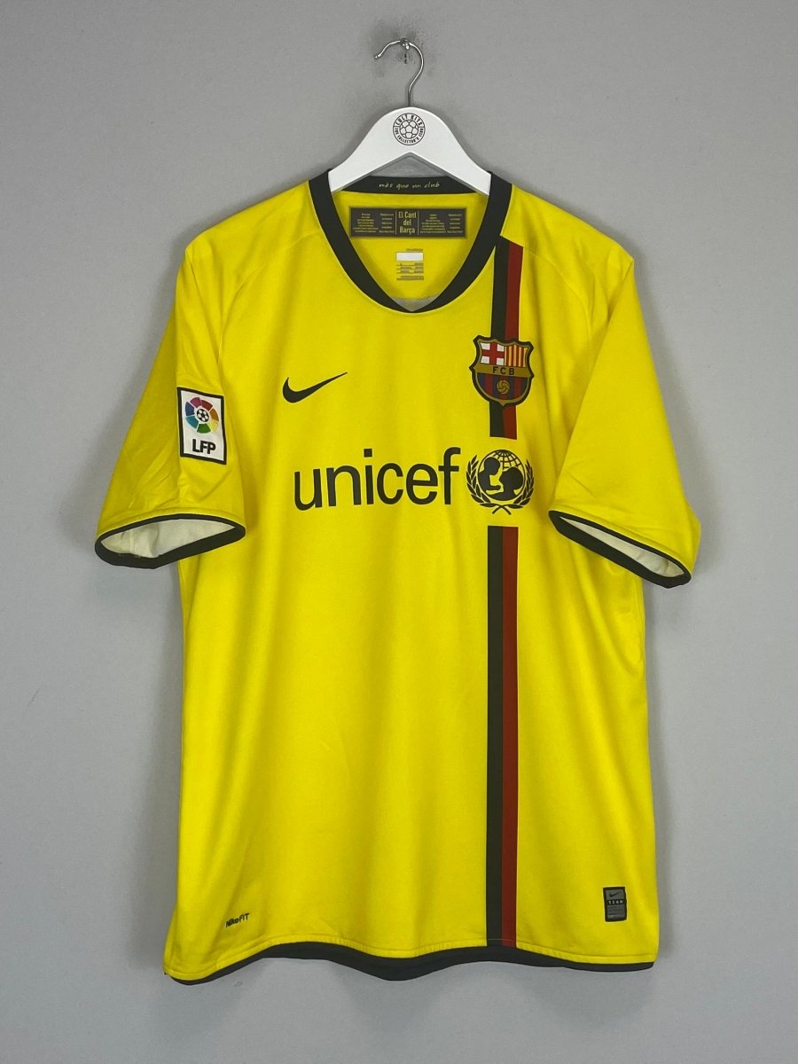 2008/10 BARCELONA HENRY 14 AWAY SHIRT (L) NIKE - Cult Kits - Large - Buy Vintage Football Shirts, Authentic Retro Football Shirts For Sale, Classic Football Shirts & Soccer Jersey
