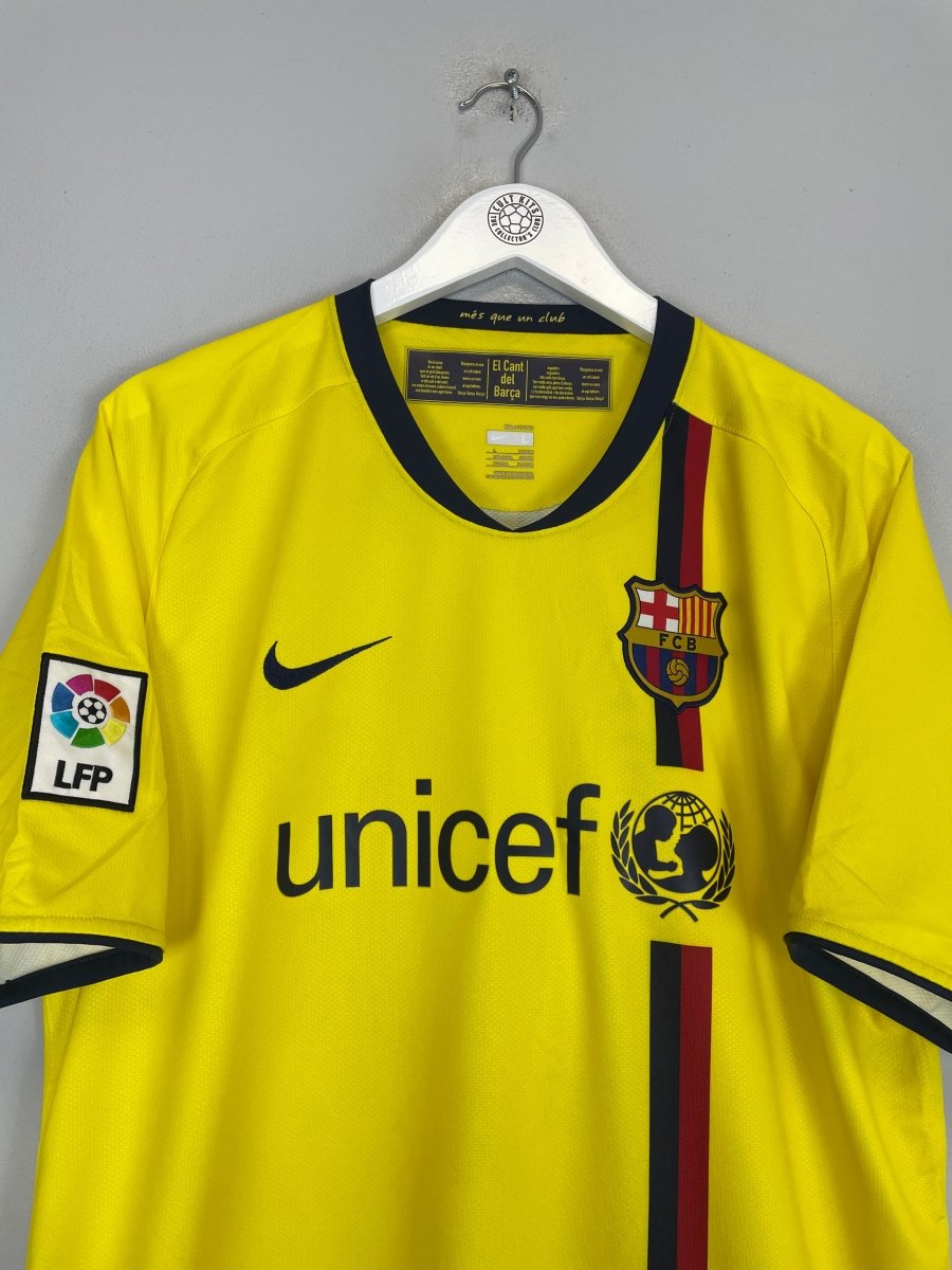 2008/10 BARCELONA HENRY 14 AWAY SHIRT (L) NIKE - Cult Kits - Large - Buy Vintage Football Shirts, Authentic Retro Football Shirts For Sale, Classic Football Shirts & Soccer Jersey