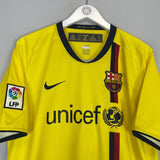 2008/10 BARCELONA HENRY 14 AWAY SHIRT (L) NIKE - Cult Kits - Large - Buy Vintage Football Shirts, Authentic Retro Football Shirts For Sale, Classic Football Shirts & Soccer Jersey