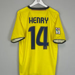 2008/10 BARCELONA HENRY 14 AWAY SHIRT (L) NIKE - Cult Kits - Large - Buy Vintage Football Shirts, Authentic Retro Football Shirts For Sale, Classic Football Shirts & Soccer Jersey