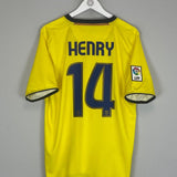 2008/10 BARCELONA HENRY 14 AWAY SHIRT (L) NIKE - Cult Kits - Large - Buy Vintage Football Shirts, Authentic Retro Football Shirts For Sale, Classic Football Shirts & Soccer Jersey