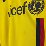 Shop 2008/10 BARCELONA HENRY #14 L/S AWAY SHIRT (XL) NIKE, classic football shirts, vintage football shirts & retro soccer jerseys at Cult Kits