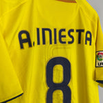 Shop 2008/10 BARCELONA INIESTA #8 AWAY SHIRT (XL) NIKE, classic football shirts, vintage football shirts & retro soccer jerseys at Cult Kits