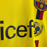 Shop 2008/10 BARCELONA INIESTA #8 AWAY SHIRT (XL) NIKE, classic football shirts, vintage football shirts & retro soccer jerseys at Cult Kits