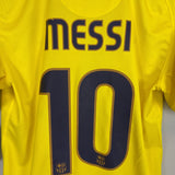 Shop 2008/10 BARCELONA MESSI #10 *BNWT* AWAY SHIRT (S) NIKE, classic football shirts, vintage football shirts & retro soccer jerseys at Cult Kits
