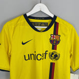 Shop 2008/10 BARCELONA MESSI #10 *BNWT* AWAY SHIRT (S) NIKE, classic football shirts, vintage football shirts & retro soccer jerseys at Cult Kits