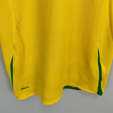 Shop 2008/10 BRAZIL CIRO #20 *SIGNED* HOME SHIRT (M) NIKE, classic football shirts, vintage football shirts & retro soccer jerseys at Cult Kits