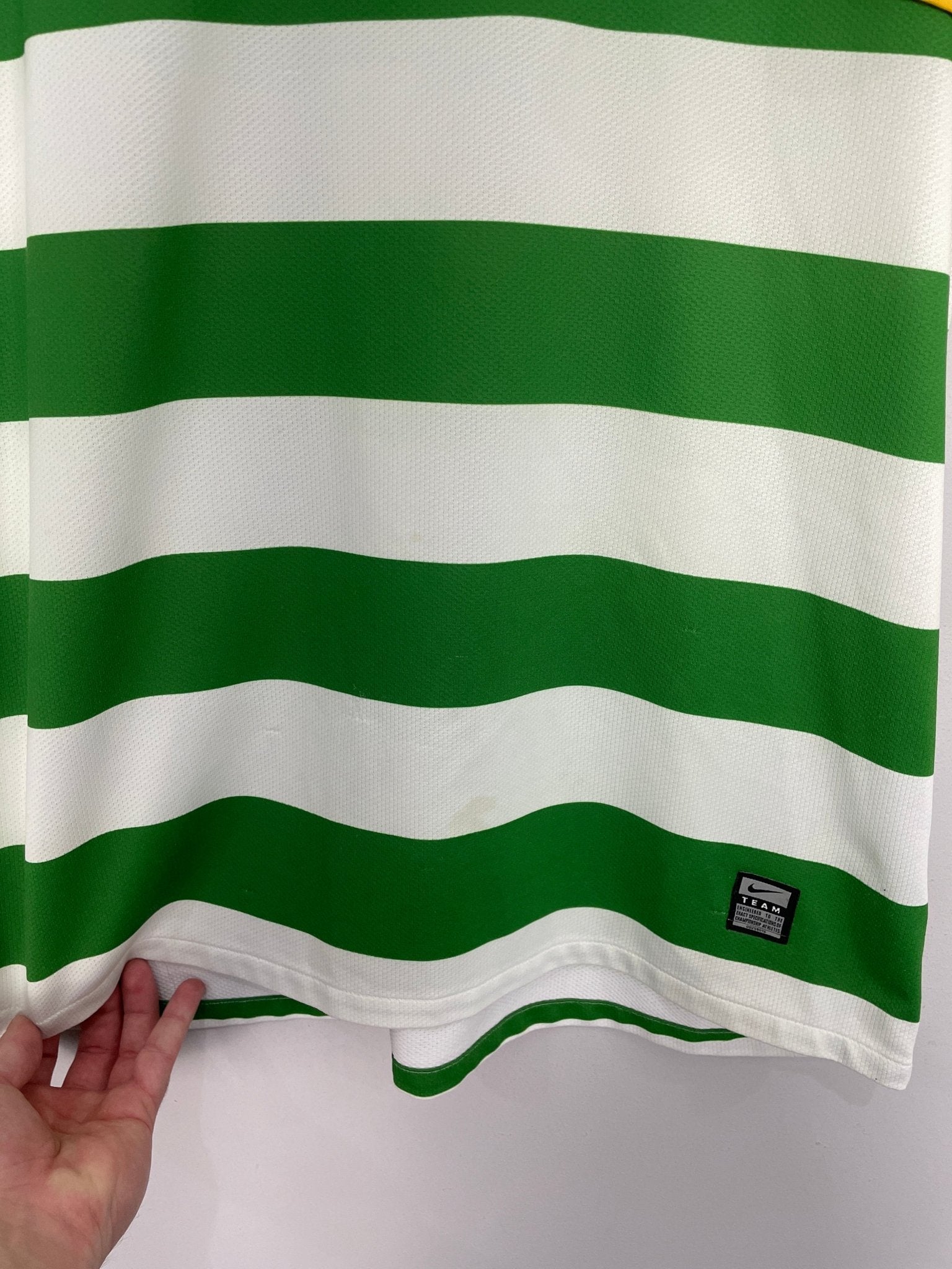 Shop 2008/10 CELTIC HOME SHIRT (XL) NIKE, classic football shirts, vintage football shirts & retro soccer jerseys at Cult Kits