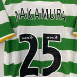 Shop 2008/10 CELTIC NAKAMURA #25 HOME SHIRT (M) NIKE, classic football shirts, vintage football shirts & retro soccer jerseys at Cult Kits
