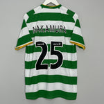 Shop 2008/10 CELTIC NAKAMURA #25 HOME SHIRT (M) NIKE, classic football shirts, vintage football shirts & retro soccer jerseys at Cult Kits