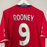 Shop 2008/10 ENGLAND ROONEY #9 AWAY SHIRT (L) UMBRO, classic football shirts, vintage football shirts & retro soccer jerseys at Cult Kits