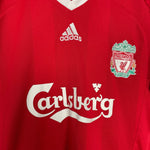Shop 2008/10 LIVERPOOL ALONSO #14 HOME SHIRT (M) ADIDAS, classic football shirts, vintage football shirts & retro soccer jerseys at Cult Kits