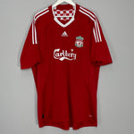Shop 2008/10 LIVERPOOL ALONSO #14 HOME SHIRT (XXL) ADIDAS, classic football shirts, vintage football shirts & retro soccer jerseys at Cult Kits