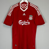 2008/10 LIVERPOOL GERRARD 8 HOME SHIRT (L) ADIDAS - Cult Kits - Large - Buy Vintage Football Shirts, Authentic Retro Football Shirts For Sale, Classic Football Shirts & Soccer Jersey